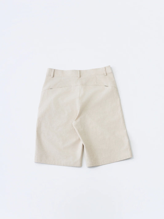 Hiking Patrol Path Linen Cotton Mixed Shorts 【SAND】 リネンコットン ショーツ S / (HP26016)