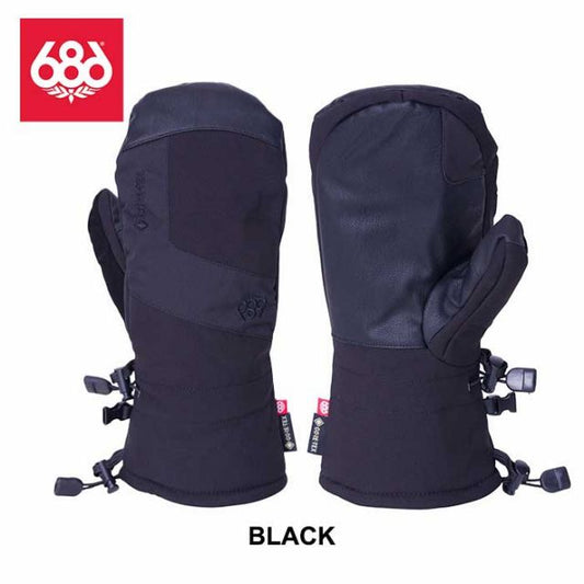 686 シックスエイトシックス ロクハチロク スノーボード ライナーミット GORE-TEX LINEAR MITT ミトン スノボ グローブ ミトン 手袋 厚手 保温 防水 撥水 滑り止め スノー スキー 登山 雪 雪遊び スキー手袋 スキーグローブ 秋 冬 秋冬 KCRGLV101 (231031)