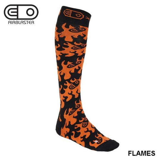 AIRBLASTER FLAMES MIDWEIGHT SNOWBOARD SOCK