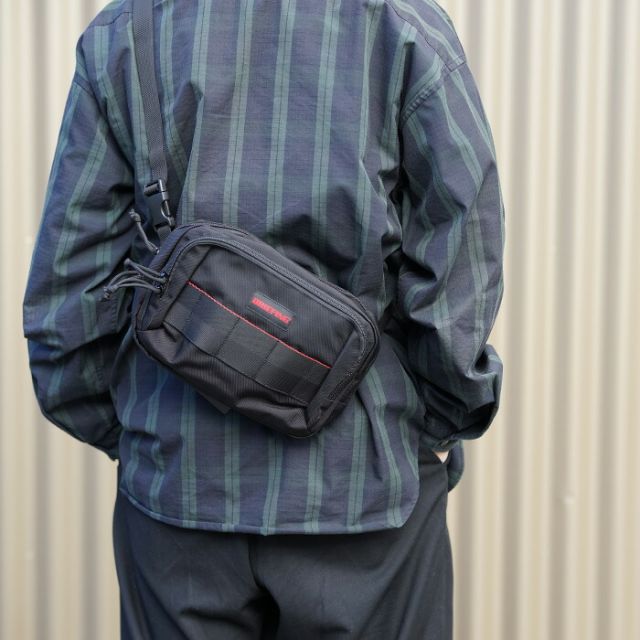 ブリーフィング BRIEFING BRA241L40 BS BOX SHOULDER S AG ミニショルダーバッグ A5対応 撥水 軽量 ROBICナイロン (250912)