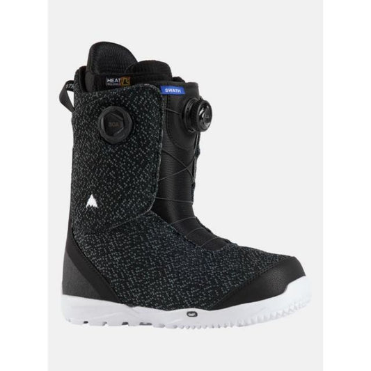 バートン スノーボードブーツ BURTON 203181 スワス Men's Swath BOA Boot ブラック US8.5 26.5cm ボア 軽量 ミッドフレックス フリースタイル (241030)