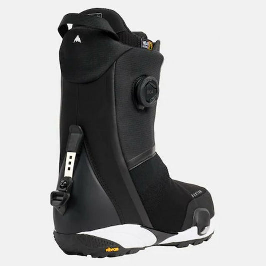 バートン BURTON 302931 M WAVERANGE X SO BLACK ウェイブレンジ X Step On ワイド スノーボードブーツ W26JP-302931 バートン デュアルゾーンBOA フィットシステム Vibram EcoStep アウトソール サーフライク操作性 ミッドフレックス 熱成型ライナー 幅広設計 (250904)