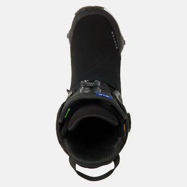 バートン BURTON 302931 M WAVERANGE X SO BLACK ウェイブレンジ X Step On ワイド スノーボードブーツ W26JP-302931 バートン デュアルゾーンBOA フィットシステム Vibram EcoStep アウトソール サーフライク操作性 ミッドフレックス 熱成型ライナー 幅広設計 (250904)