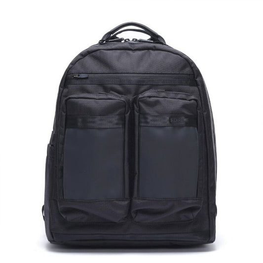 クローム アクセル デイパック ミディアム CHROME AXCEL DAYPACK MD 防水ポケット搭載 26L ビジネスリュック PC収納 MacBook Air 15インチ対応 大容量 通勤 出張 旅行 BJ019 CHROME BJ019 AXCEL DAYPACK MD (250929)