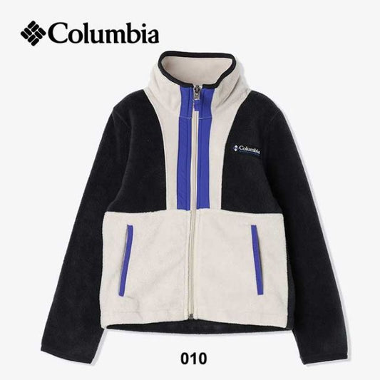 コロンビア フリース キッズ バックボールフルジップフリース 男の子 女の子 ユニセックス columbia AY1893 Back Bowl II Full Zip Fleece 秋冬 長年愛されるカラーブロックデザイン アウトドア タウンユース 秋冬 防寒 軽量 (240908)