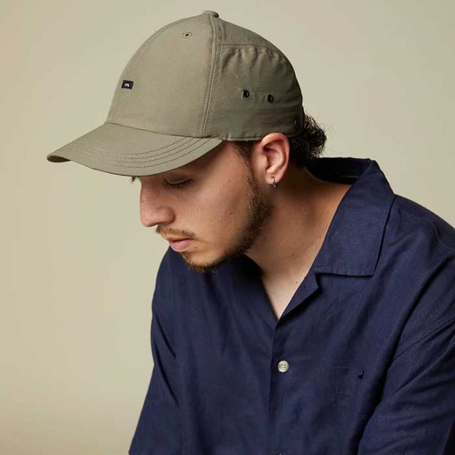 CPH シーピーエイチ キャップ 06-98 6 JET CAP / RE CONHN 帽子 ワンポイント 春夏 メンズ レディース ユニセックス ブラック カーキ フリーサイズ コットン ナイロン ドライ 深め (240326)