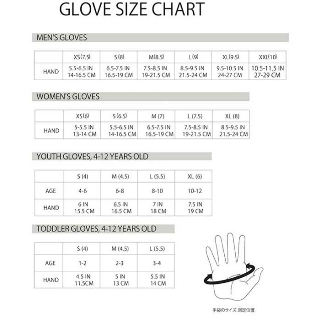 DAKINE BE237715 BARON COUPE GLOVE