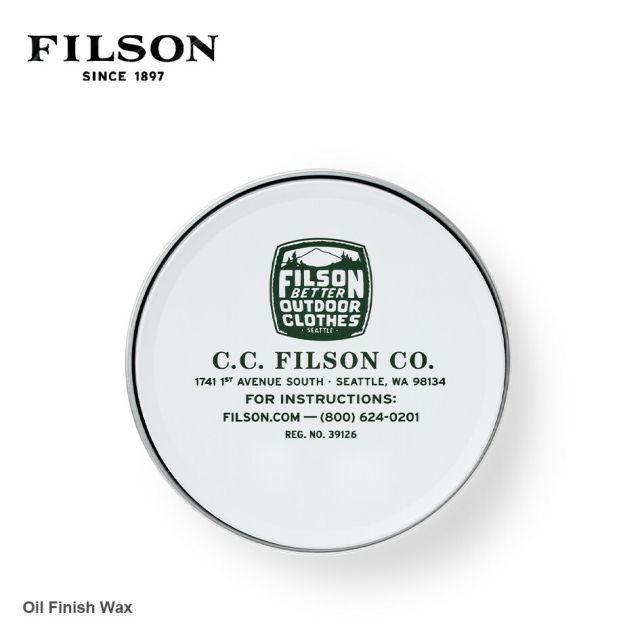 FILSON #78928 OIL FINISH WAX