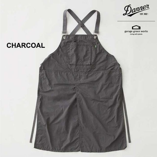 ガレージグリーンワークス エプロン ダナー メンズ レディース ユニセックス garage green works 241005 DANNER×GGW NC BUFU LONG APRON グレー (240423)