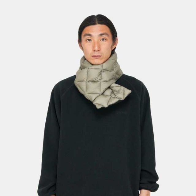 グラミチ スカーフ gramicci DOWN SCARF タイオン 体温 ダウンスカーフ マフラー 冬 ネックウォーマー (240930)