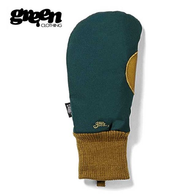 グリーンクロージング GREENCLOTHING グローブ 2024120 RIB MITT スキー スノボ スノーボード ミトン リブミット 手袋 24/25 メンズ レディース ユニセックス S / M / L