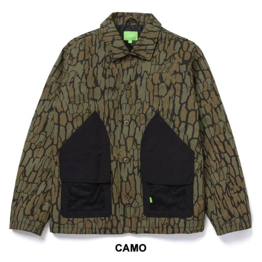HUF JK00382 HUDSON CAMO WORK JACKET