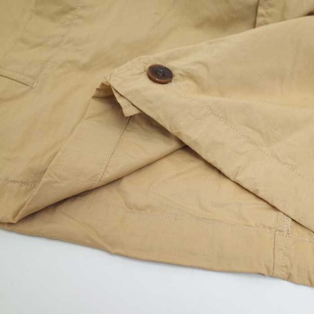 イチ ジャケット レディース ichi 240512 C/N ポプリン HOOD JACKET アウター ブラック ベージュ コットン フード フリーサイズ (241023)