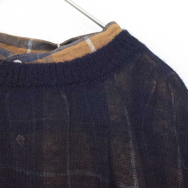ICHI シアーニット PULLOVER