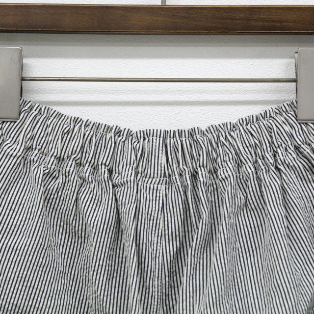イチ パンツ ワイドパンツ レディース ichi 241228 ヒッコリー PANTS ロングパンツ 長ズボン ストライプパンツ コットン 春夏 ナチュラルファッション リラックス ナチュラル 体型カバー ゆったり かわいい レビュー 人気(250427)