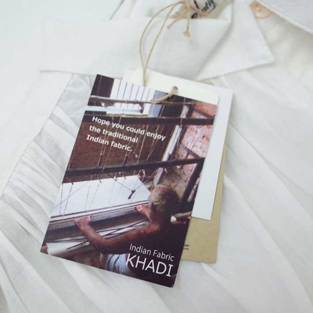 イチアンティークス レディース シャツ ブラウス ichi Antiquites 900937 KHADI COTTON SH コットン 長袖 カディ 春 インド フリー (240218)
