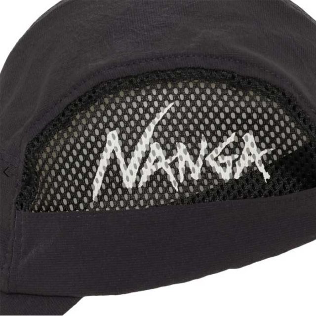 ナンガ NANGA キャップ DotAirR MESH JET CAP ドットエア メッシュジェットキャップ P.BLK 帽子 (250427)