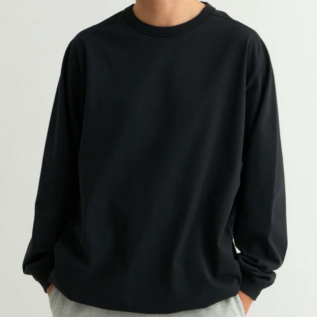 NANGA ECO HYBRID L/S TEE/UMA