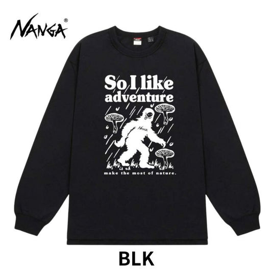 NANGA ECO HYBRID L/S TEE/UMA
