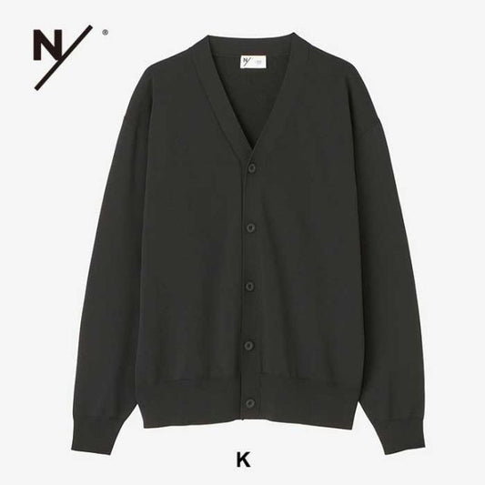 ニュートラルワークス カーディガン メンズ レディース ユニセックス ウィフ ニッティングカーディガン neutralworks KSU24340 WHIFF/ KNITTING CD Vネック ニットカーディガン 軽量 抗菌防臭 MOVE素材 形態安定性 春 秋 冬 (240826)