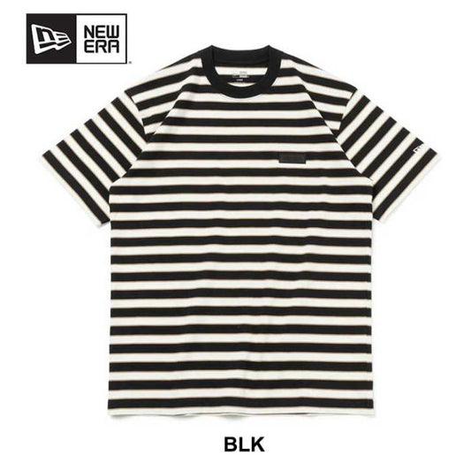 ニューエラ tシャツ 半袖 newera SS CT TEE BORDER コットン Tシャツ レギュラーフィット ボーダー Border M / L / XL メール便 (240502)