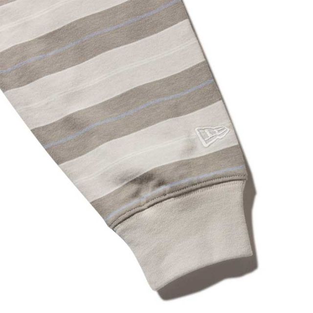 ニューエラ ロンt newera LS OS CT TEE MULTI BORDER 長袖 オーバーサイズド コットン Tシャツ ボーダー しましま (241011)