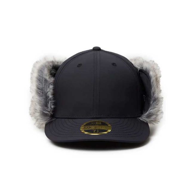 ニューエラ キャップ NEWERA LP 59FIFTY Flip down Water Repellent H2OFFDR ブラック 帽子 ニューエラアウトドア レディース メンズ ユニセックス 耐久撥水 透湿 (241030)