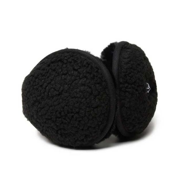 ニューエラ イヤーマフ NEWERA EAR MUFF BOA FLEECE 耳あて 秋冬 防寒 メンズ レディース ユニセックス ブラック ベージュ ボア プレゼント (241030)
