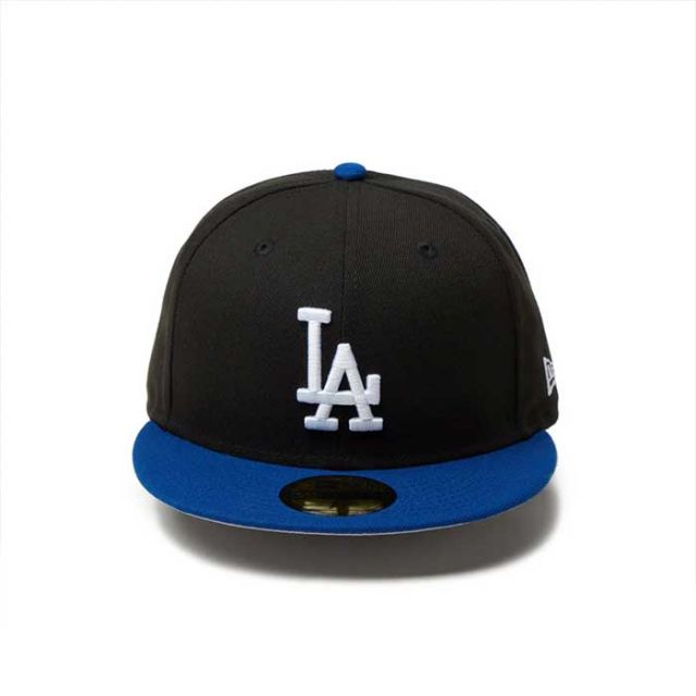 ニューエラ キャップ NEWERA 5950 59FIFTY Powered by GORO NAKATSUGAWA min-nano ロサンゼルス・ドジャース ブラック ライトロイヤルバイザー 中津川吾郎 コラボ 開幕戦 東京 (241030)