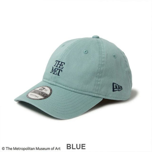 ニューエラ 9TWENTY The Met ミニロゴ NEWERA 920 THE MET MINI LOGO ニューエラ The Met メトロポリタン美術館 コラボ キャップ 9TWENTY ミニロゴ 刺繍 コットン レザーストラップ ユニセックス 14457373〜14457378 (2503)