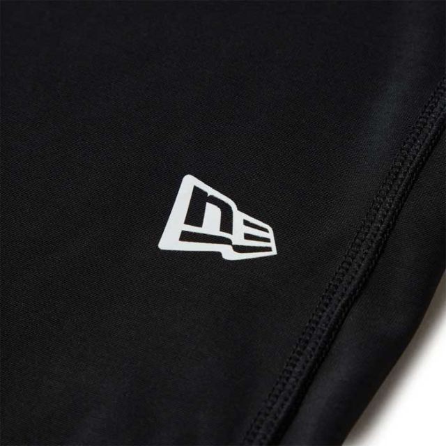 ニューエラ タイツ NEWERA PA RASH TIGHTS ESS LOGO ラッシュタイツ ワードマークロゴ ジム ウェア トレーニングタイツ メンズ ラッシュガード レギンス ジム UVカット 吸汗速乾 フィットネスタイツ 透けない 海 OK メール便 (250411)