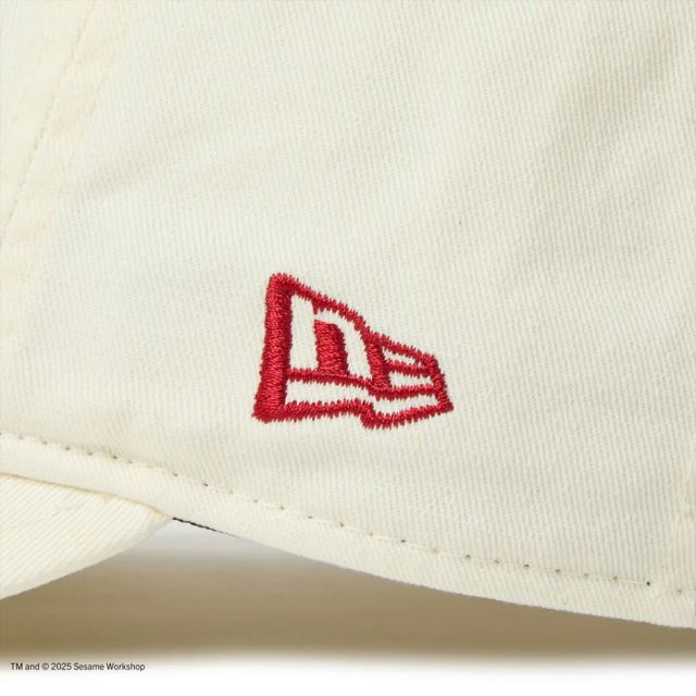ニューエラ キャップ メンズ NEWERA 930 SESAME BOX LOGO ELMO セサミストリート ボックスロゴ エルモ キャップ ブラック ウォルナット ストーン ユニセックス 調整可能サイズ コラボ限定モデル 14682586 14682585 14682584 (250904)
