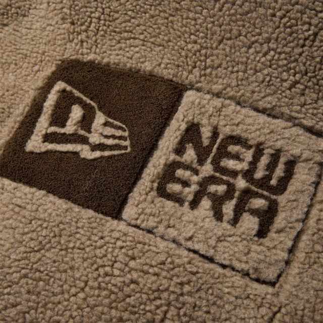 ニューエラ ジャケット メンズ NEWERA 14682729 ボアブルゾン ブラック FW25 オーバーサイズド フリース アウター 秋冬 メンズ レディース ユニセックス 防風 保湿 キャンプ アウトドア