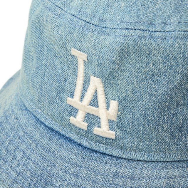 ニューエラ バケット01 MLB ダメージドデニム バケットハット NEW ERA Bucket01 Damaged Denim ヤンキース ドジャース ヴィンテージ ウォッシュ デニム バケハ 帽子 ユニセックス 14744778 14744774 BUCKET01 DAMAGED