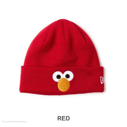 ニューエラ NEWERA KIDS BC KNIT SESAME FACE キッズ Kid’s ベーシック カフニット SESAME STREET セサミストリート Cookie Monster クッキーモンスター 14682536 ブルー ニット帽 ビーニー ユース 6〜15歳対応 メール便 (250904)