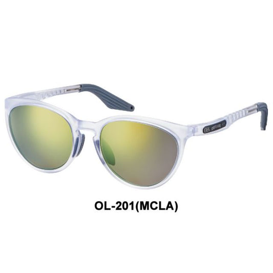 OUTLAND サングラス COLCA 偏光サングラス メンズ レディース ユニセックス ブラック レッドシャドーミラー スモーク フィッシング アウトドア 軽量フレーム 山本光学 山登り 釣り ハイキング 明るいレンズ アウトランド OL-202