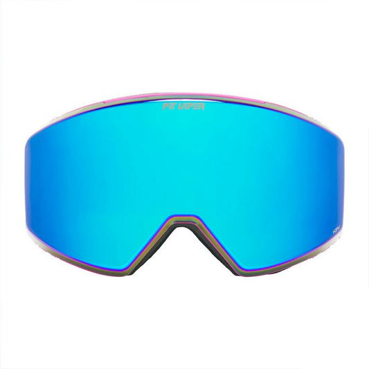 ピットバイパー スキー スノーボード ゴーグル Pit Viper Night Rider BN5000 Snow Goggles スノーゴーグル HDPVレンズ マグネット交換 広視野 ヘルメット対応 正規品 くもりにくい くもり止めレンズ ボーナスレンズ付属 (251130)