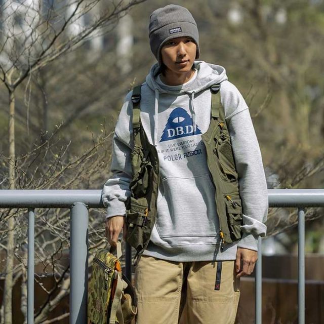 ポーラー × フィルター017 コラボ パーカー POLER × Filter 017 D.B.D Logo Hoodie ロゴフーディ メンズ ユニセックス
