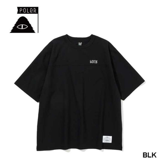 ポーラー Tシャツ POLeR 251MCV0041 RELOP 2 DRY TEE 半袖 吸湿速乾 シンプル スポーツ メール便 (250331)