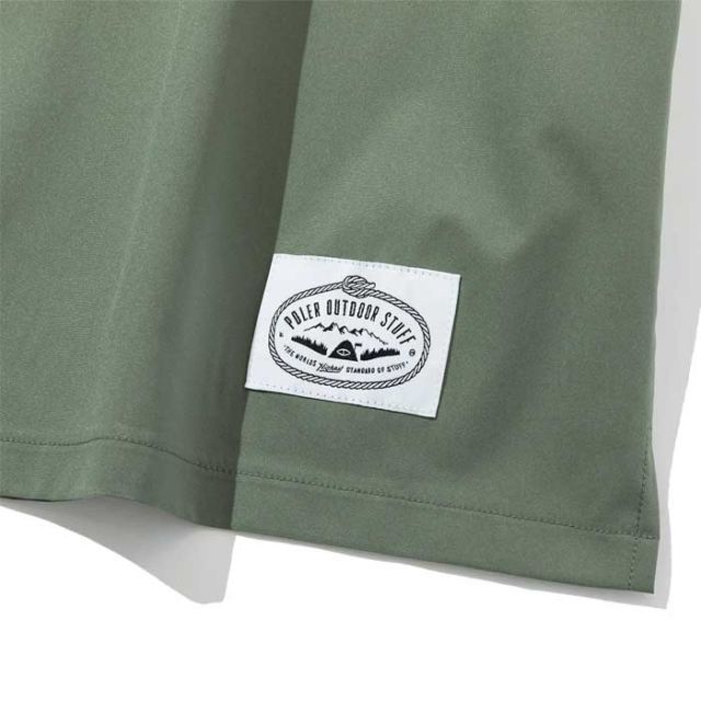 ポーラー Tシャツ POLeR 251MCV0041 RELOP 2 DRY TEE 半袖 吸湿速乾 シンプル スポーツ メール便 (250331)