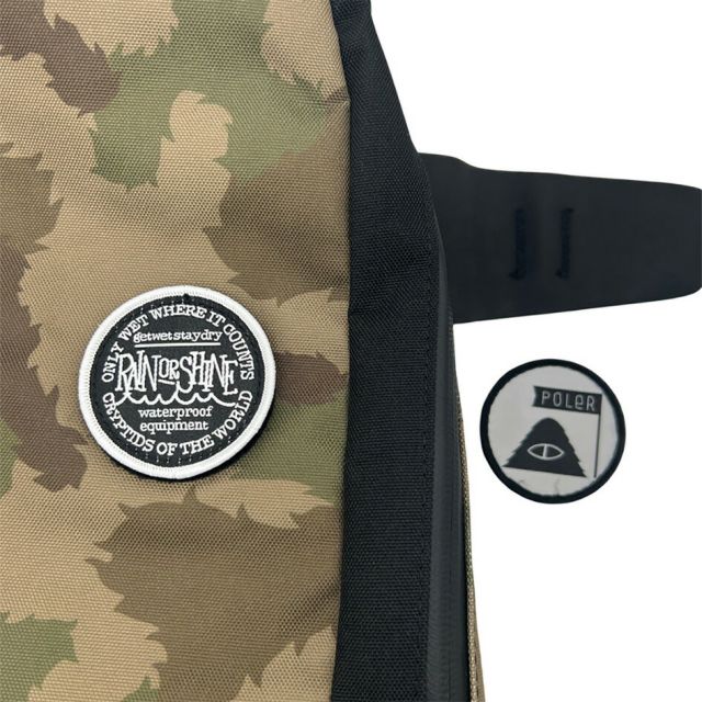 ポーラー POLER × RAIN OR SHINE SC PACK 13L バックパック コラボ リュック スノーボード装着対応 小型 デイパック ナイロン 限定モデル 253MCV0012 253MCV0011 X- (251130)