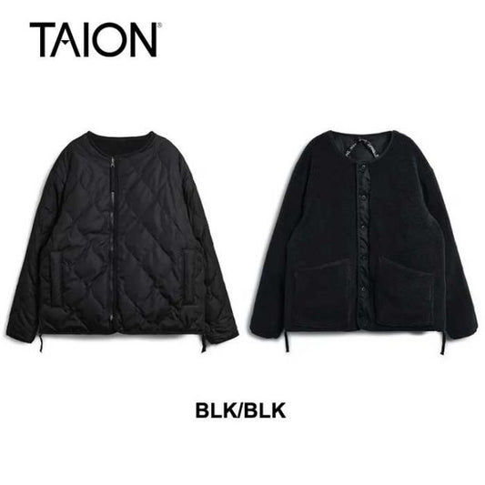TAION R104BML MILITARY R CREW NECK DOWN JKT