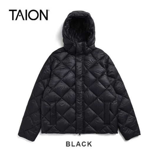 TAION 106JKCI CITY “PACKABLE” HOOD DOWN JACKET