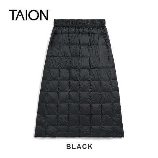 TAION W150LS BASIC SEMI-LONG DOWN SKIRT