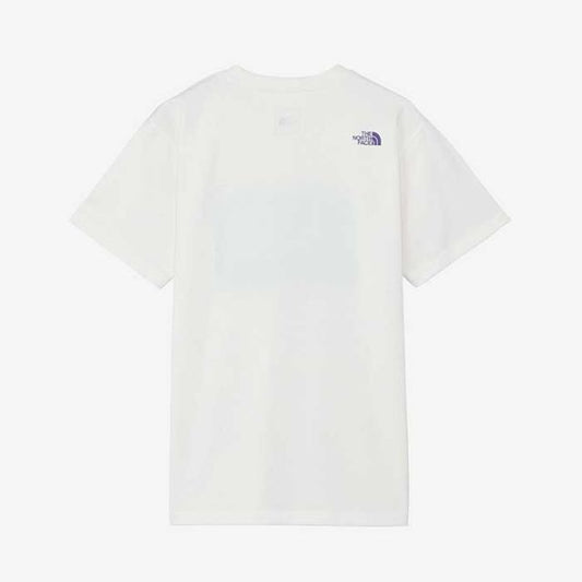 ザ・ノース・フェイス tシャツ レディース 半袖 THE NORTH FACE NTW32453 S/S CALFONI LOGO T 白 ホワイト ロゴ 春夏 M / L / XL メール便 (240421)