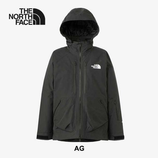 ザ・ノース・フェイス スノージャケット レイバックライドジャケット THE NORTH FACE NS62412 LAYBACK RIDE JACKE ゴアテックス リラックスフィット ボックスシルエット スキー スノーボード ウエア M / L / XL アスファルトグレー キャバングレー ホワイト (241023)