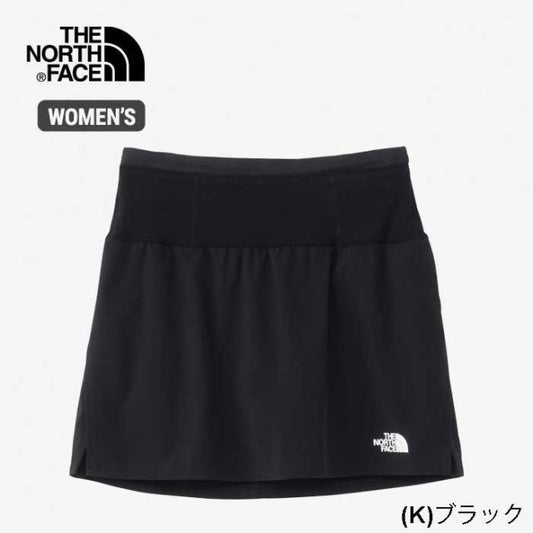 ザ・ノース・フェイス レディース エンデュリスレーシングスカート THE NORTH FACE NBW62481 END RACING SKIRT インナー付きスカートランニング マラソン トレイル 軽量 ストレッチ S / M / L メール便 ノースフェイス (250126)