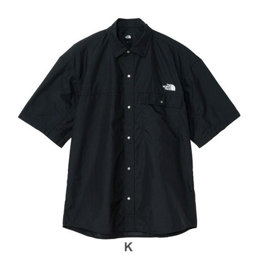 ザ・ノース・フェイス シャツ THE NORTH FACE NR22552 S/S NUPTSE SHIRT ショートスリーブヌプシシャツ 半袖 撥水性 ナイロンノースフェイス