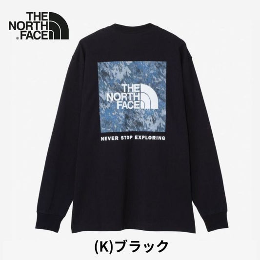 THE NORTH FACE NT82545 LS SQ DIGI GRAPH T