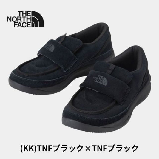 ザ・ノース・フェイス THE NORTH FACE ノースフェイス ヌプシ ローファー スエード ユニセックス NF52576 NSE LOAFER SUEDE 秋冬 保温 軽量 防寒 シューズ クラシックカーキ×ブラック 23 24 25 26 27 28